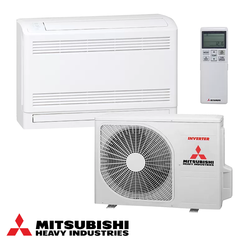 Подов инверторен климатик Mitsubishi Heavy SRF25ZS-W / SRC25ZS-W Premium с Включен Монтаж